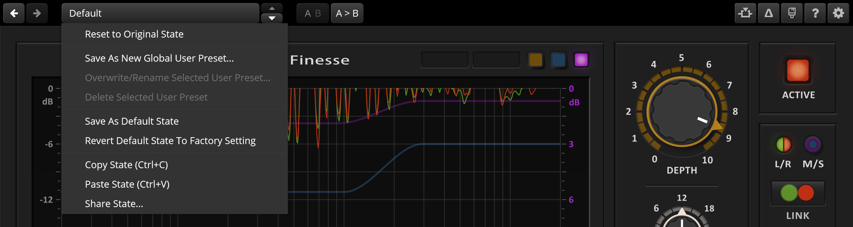 Preset options